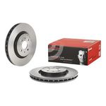 FIAT COUPE BRAKE DISC PAIR FRONT BREMBO