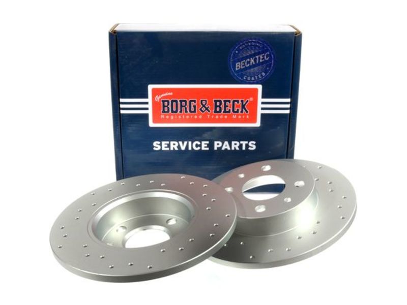 FIAT 500 ABARTH BRAKE DISC REAR PAIR