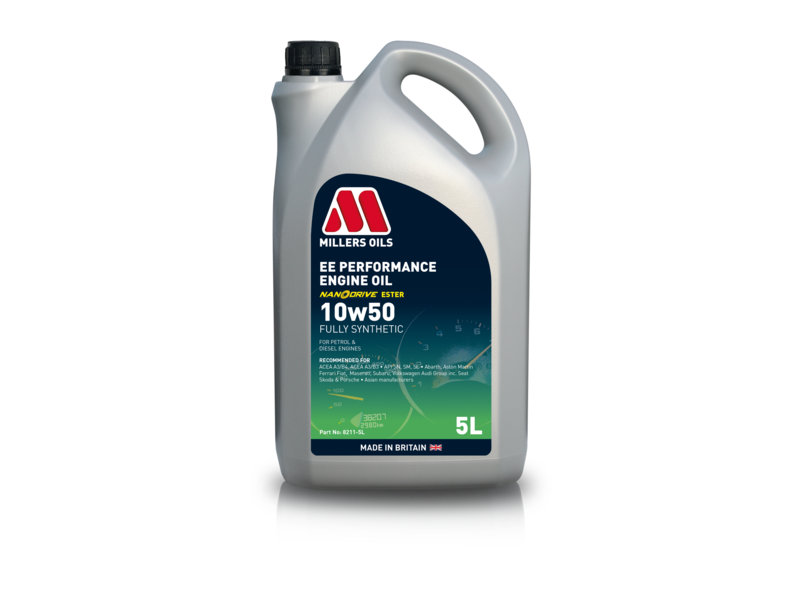 FIAT 500 ABARTH EE PERFORMANCE 10W50 5 LITRE OIL