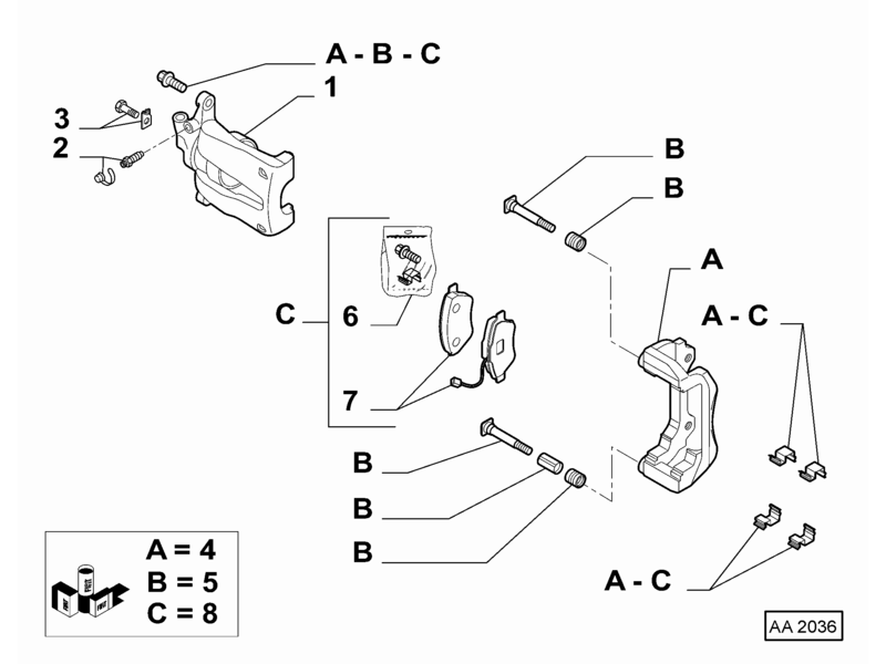 FIAT BRAVO/BRAVA FRONT BRAKE PADS