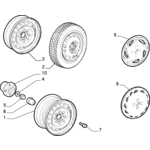 FIAT PUNTO WHEEL TRIM