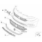 FIAT TIPO RADIATOR GRILL 