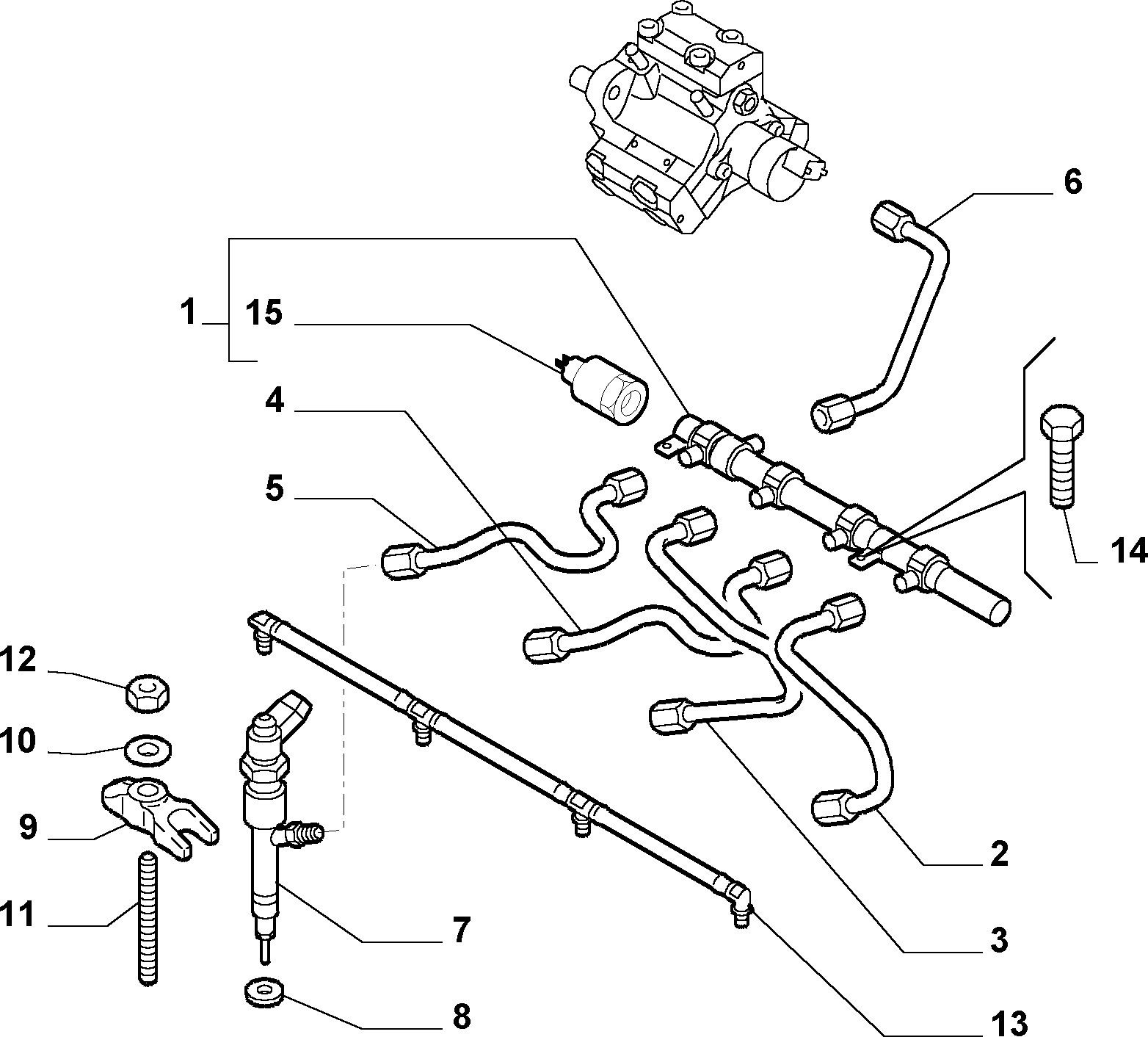 55248609 ALFA ROMEO MITO BRACKET