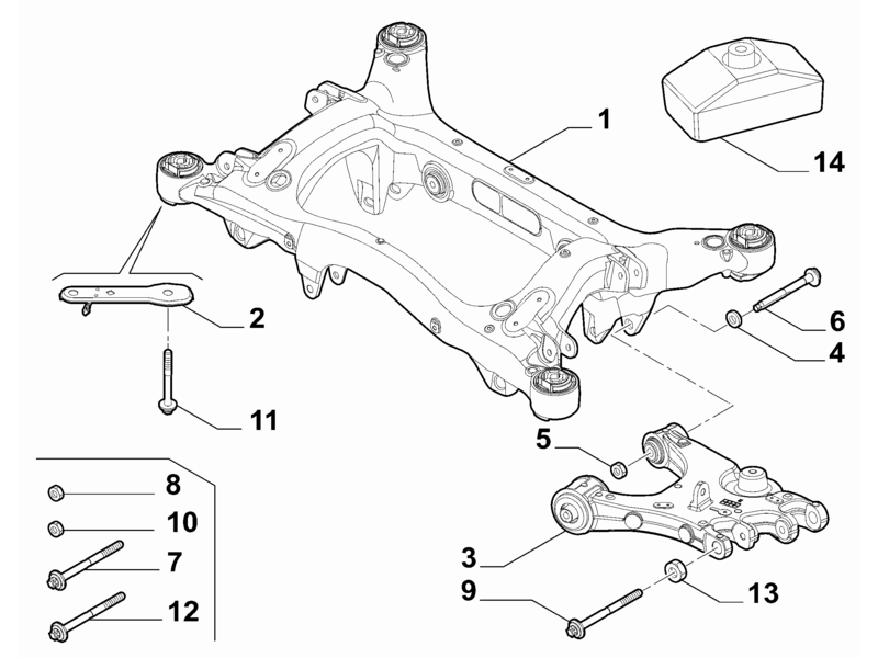 ALFA ROMEO GUILIA NUT