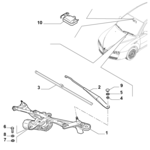 ALFA ROMEO BRERA/SPIDER 939 WIPER BLADE