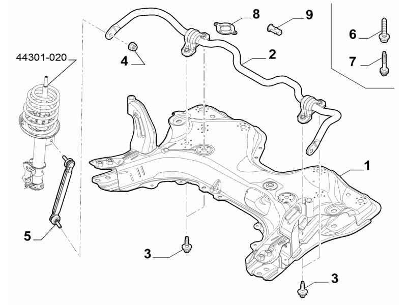 FIAT 500X NUT 