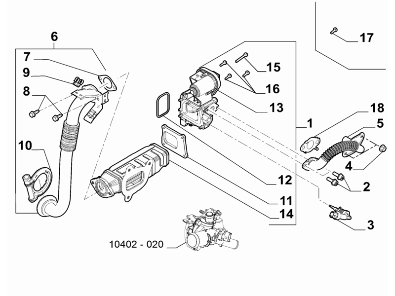 FIAT 500 SCREW M6X25