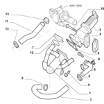 ALFA ROMEO MITO EXHAUST GASKET