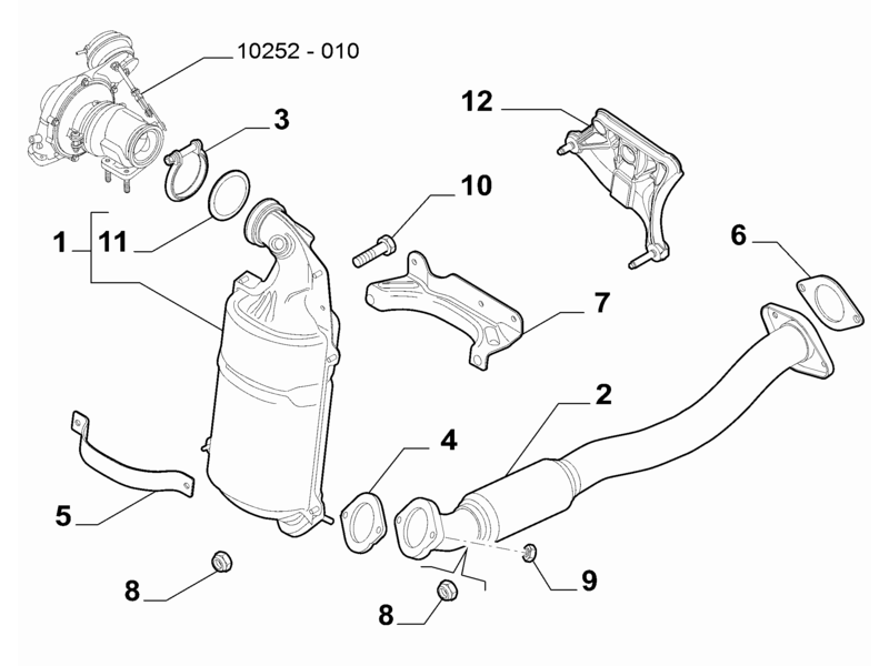 FIAT 500X SEALING GASKET