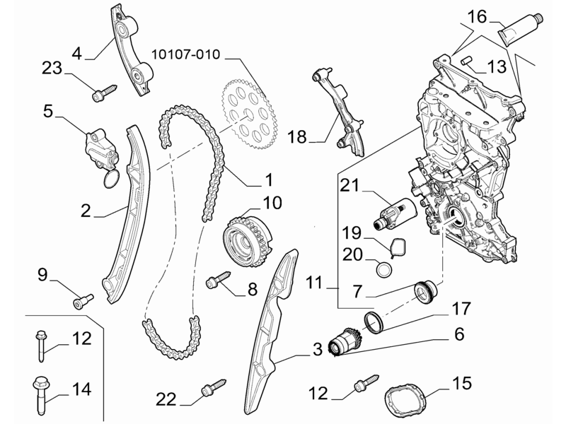 FIAT 500X SEALING GASKET