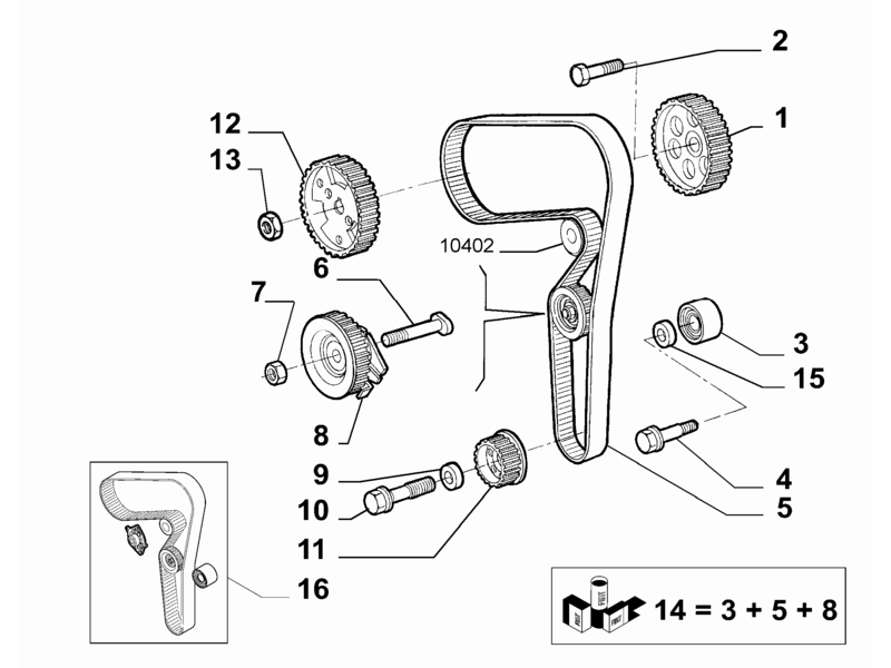 ALFA ROMEO 147 FIXED TIGHTNER