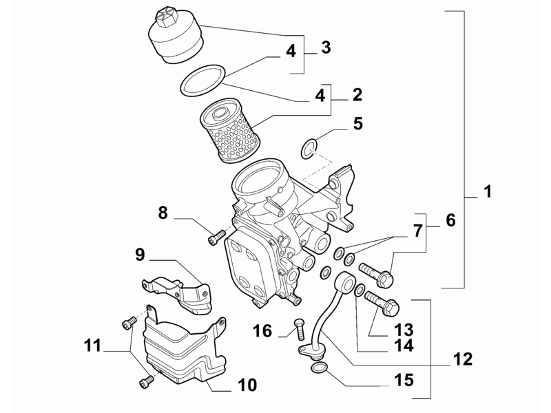ALFA ROMEO MITO SEAL GASKET