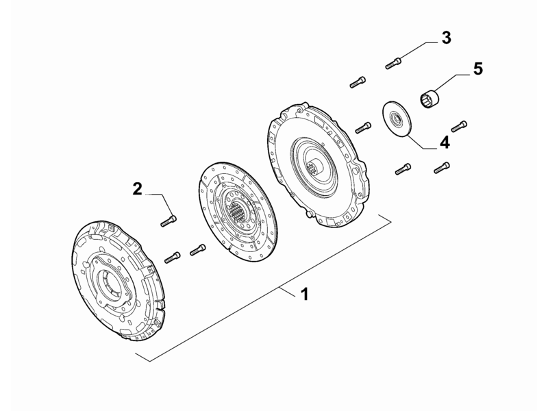 ALFA ROMEO GIULIETTA CLUTCH SCREW