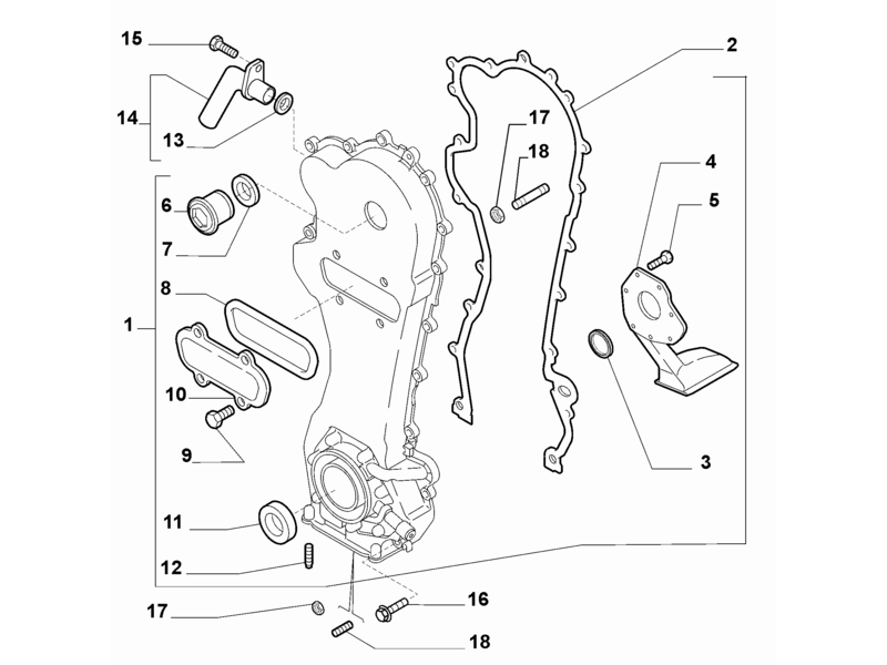 ALFA ROMEO MITO SEAL GASKET