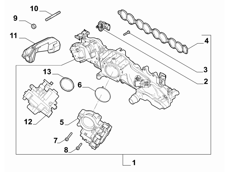 ALFA ROMEO GIULIA MANIFOLD