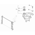 ALFA ROMEO 4C COOLANT TANK