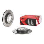 ALFA ROMEO GIULIETTA DRILLED REAR DISC PAIR 