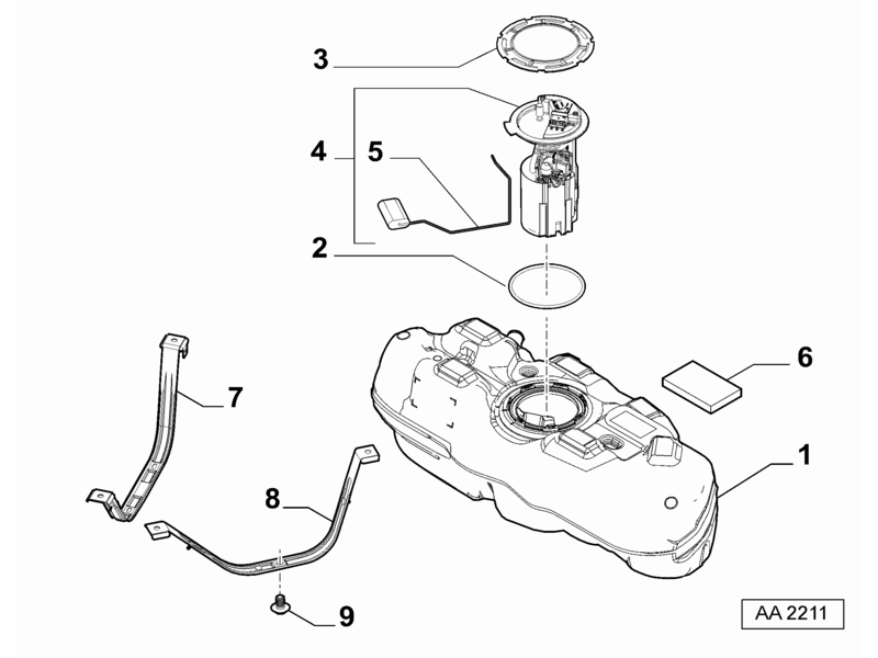 ALFA ROMEO TONALE  FUEL TANK SEALING RING 