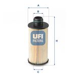 ALFA ROMEO STELVIO OIL FILTER UFI