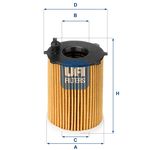 FIAT 500 OIL FILTER [UFI]
