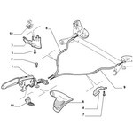 FIAT PUNTO N/S HAND BRAKE CABLE RICAMBIFLEX