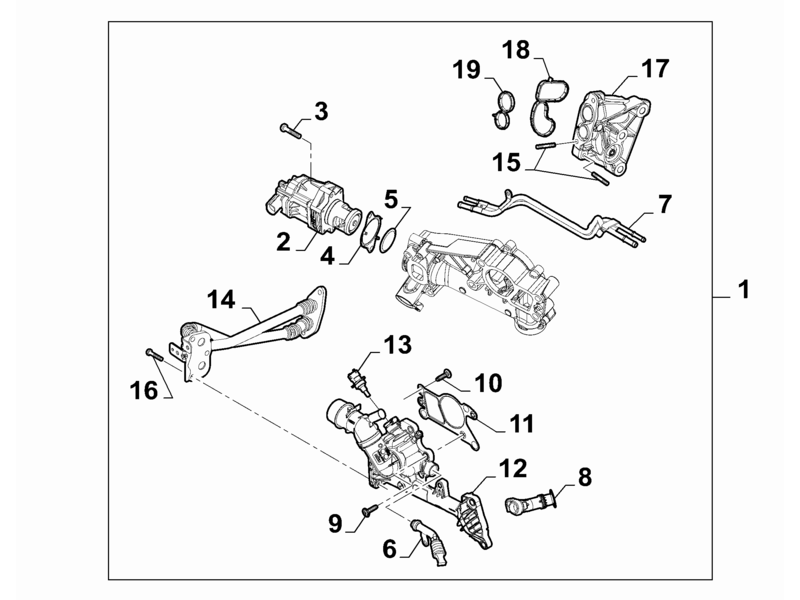 ALFA ROMEO GIULIETTA SEAL GASKET
