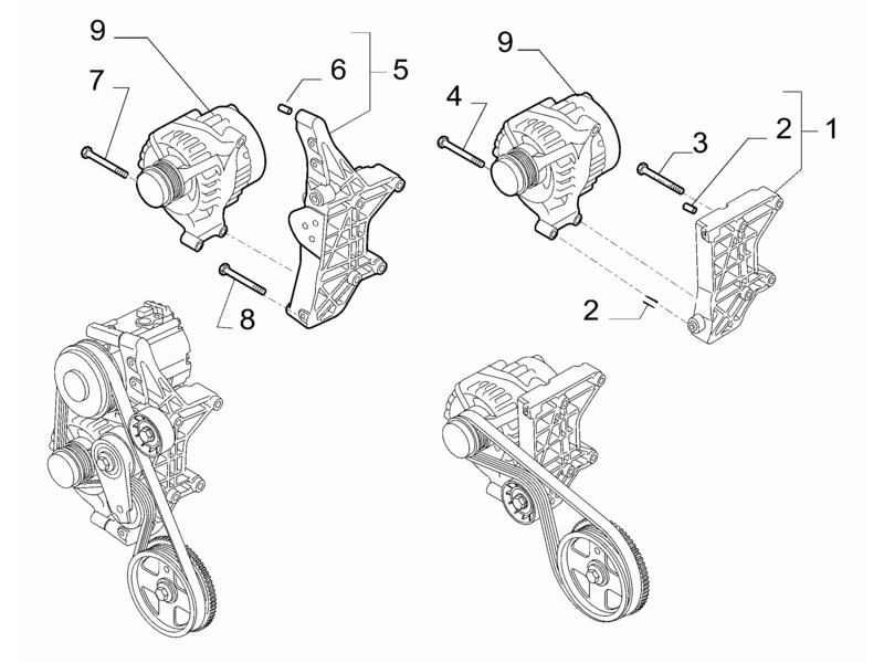 FIAT 500X ALTERNATOR