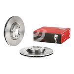 FIAT 500 ABARTH BRAKE DISC PAIR FRONT [BREMBO]