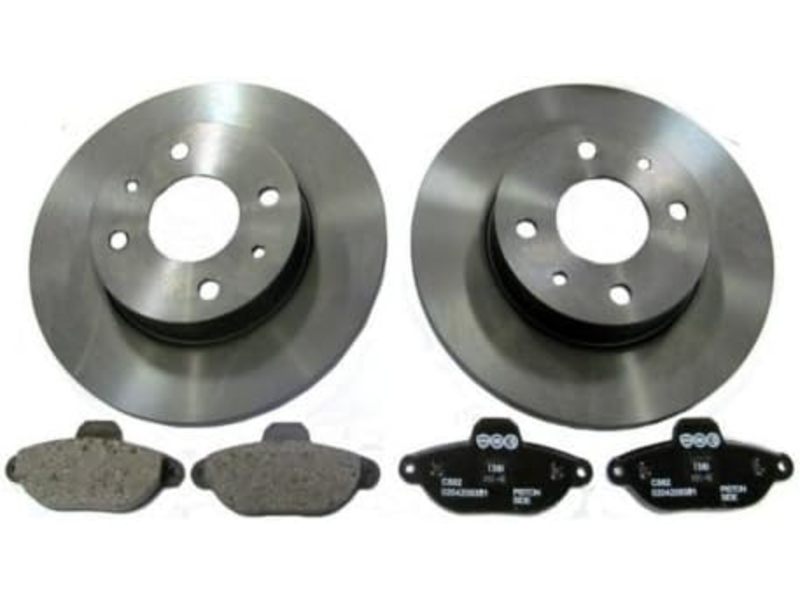 FIAT PANDA FRONT DISCS & PADS SET