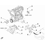 FIAT 124 SPIDER BONNET BRACKET