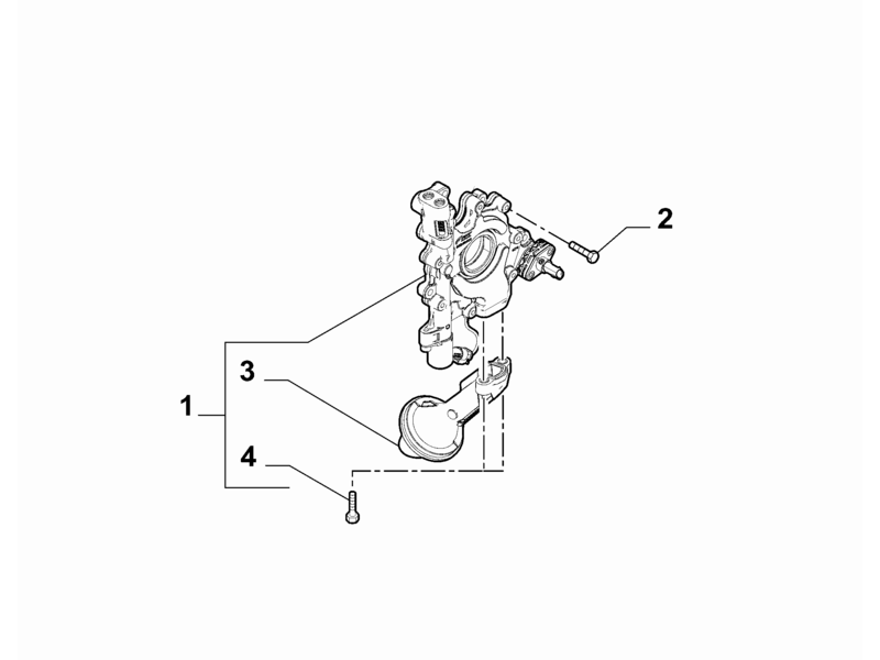 FIAT 500L OIL PUMP