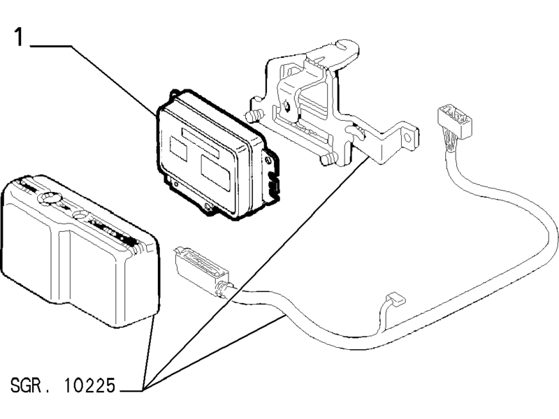 ALFA ROMEO GTV/SPIDER INJECTION CONTROL UNIT
