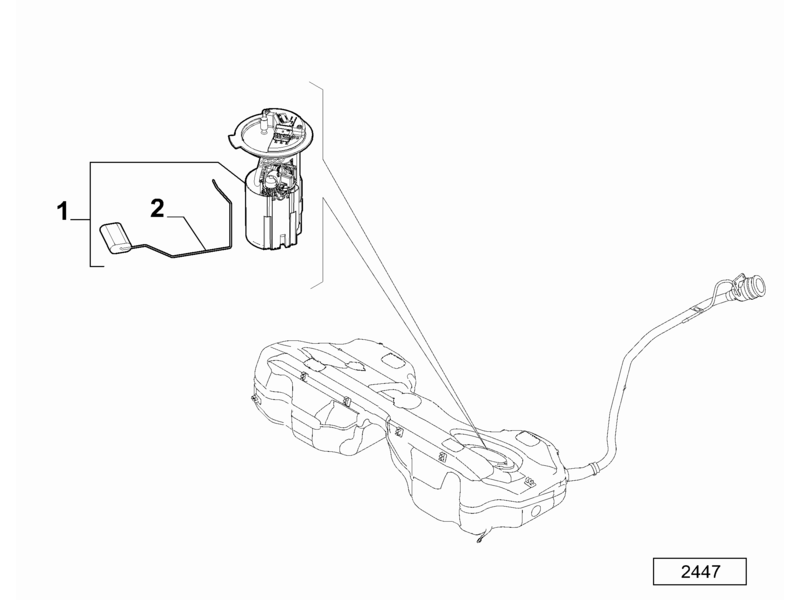 ALFA ROMEO STELVIO FUEL PUMP