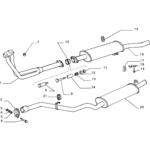FIAT TIPO CENTRE EXHAUST PIPE