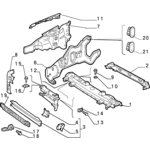ALFA ROMEO 145/146 CROSS RAIL MEMBER