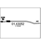 FIAT PUNTO CENTRE EXHAUST PIPE