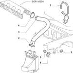 ALFA ROMEO 156 PIPE