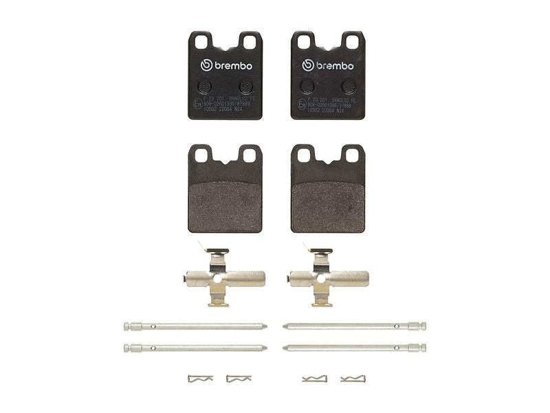 ALFA ROMEO STELVIO H/B/PAD SET WITH PINS