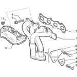 ALFA ROMEO 145/146 EXHAUST MANIFOLD STUD