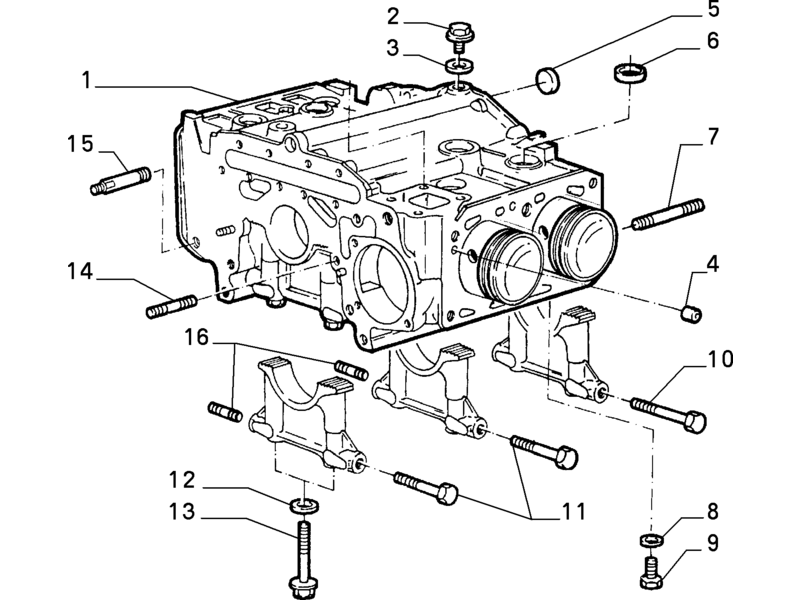 ALFA ROMEO GTV/SPIDER HEAD BOLT